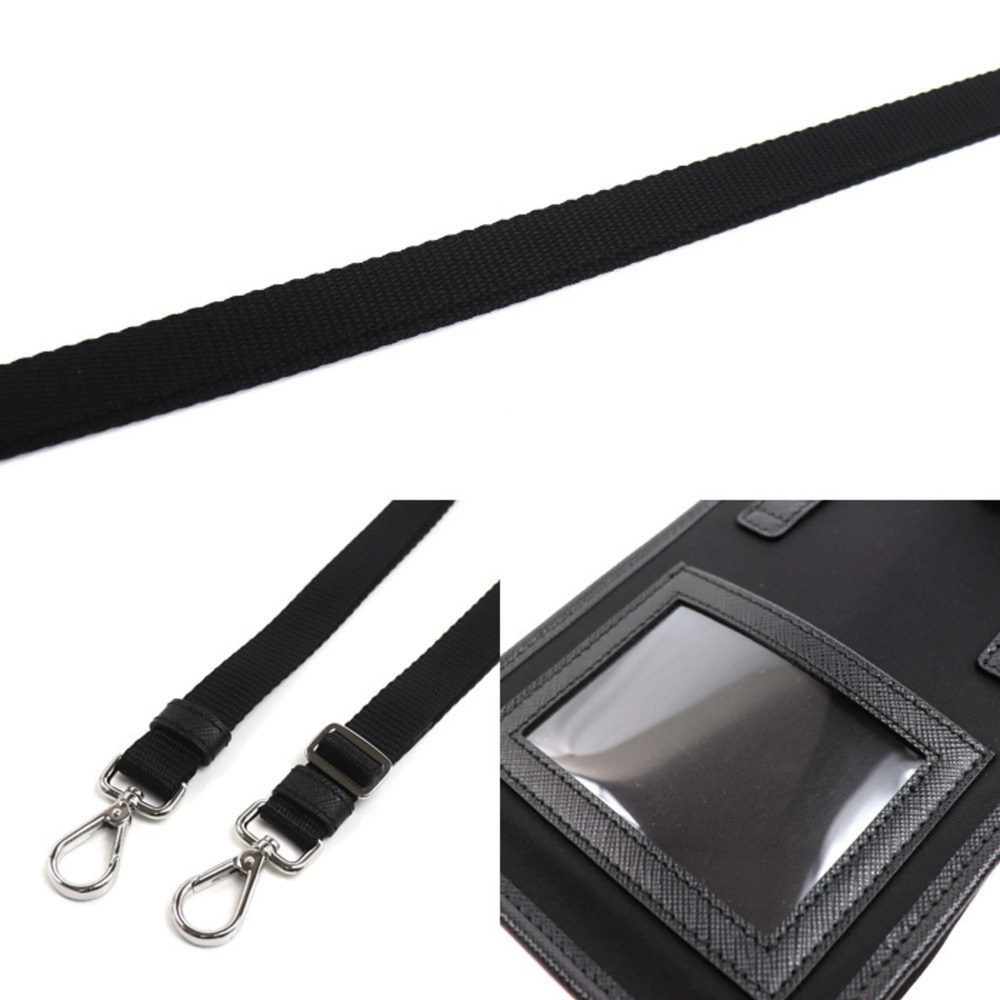 PRADA Black Saffiano Shoulder Bag - Picture 7 of 7